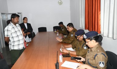 Public Grievances Heard in S.P. office During Jan Sunwai