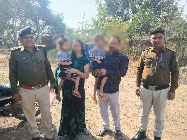 इंदौर के डायल-112 हीरोज: दो नन्हें कदम, सड़कों पर भटका बचपन: खाकी ने थामा मासूमियत का हाथ!