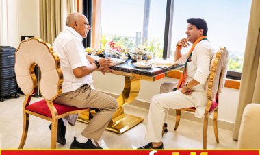 शिवपुरी में सिंधिया-खण्डेलवाल की सियासी चाय पर उबली भाजपा! मुलाक़ात ने बढ़ाई प्रदेश की राजनीतिक धड़कनें!!