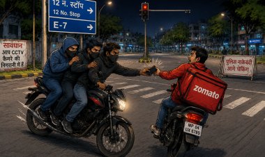 हबीबगंज में रात का घातक घेरा,डिलीवरी बॉय से ‘लूट एंड रन’ का खेल फेल!!