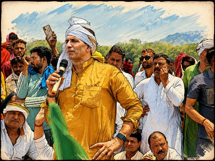 केन-बेतवा के पानी से पहले आदिवासियों की ज़मीन डूबी छतरपुर में दर्द सुनने पहुँची कांग्रेस पर बैरिकेड खड़े हो गए!